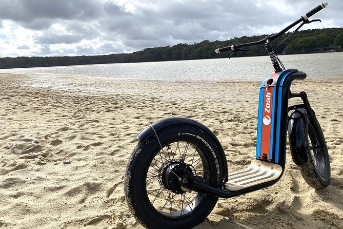 Seignosse electric scooter excursion - Climbs, descents, and sandy sections