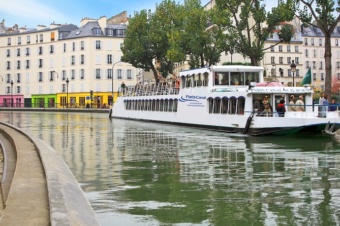 Seine River Cruise and Paris Canals Tour - Boat comfort, food, and the one-way finish