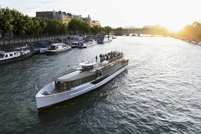 Seine River Guided Cruise by Vedettes de Paris - Boarding at Port de Suffren beside the Eiffel Tower