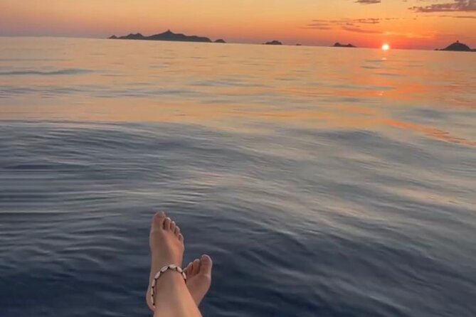 Sunset boat cruise with Aperitif at the Sanguinary Islands - Leaving Ajaccio for the Sanguinaires Islands