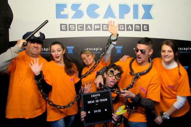 The "Break in Prison" room - The central 60-minute game