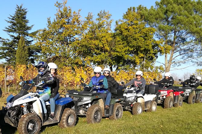 The greedy Rando quad of Nico - A quad ride with a château at its center
