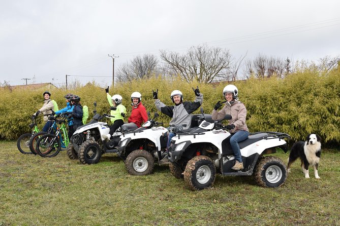 The greedy Rando quad of Nico - From Ribagnac into the Monbazillac area