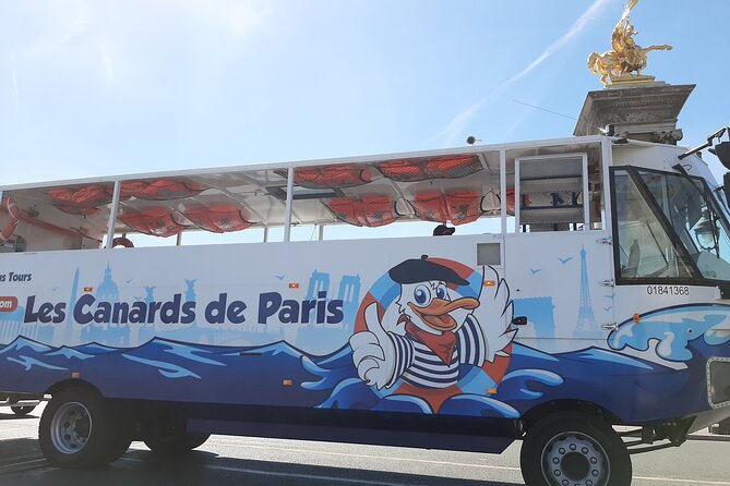 Tours of Paris and the Hauts-de-Seine in an Amphibious Bus - Eiffel Tower views and Paris’s balloon-flying past