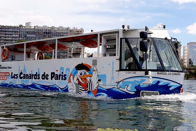 Tours of Paris and the Hauts-de-Seine in an Amphibious Bus - Seine Musicale, Seguin Island, and Saint-Cloud