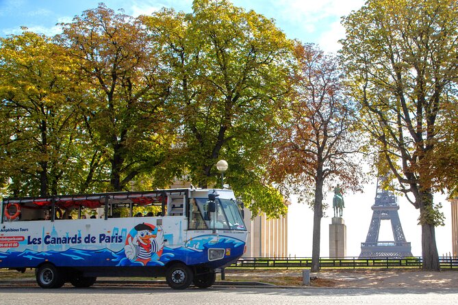 Tours of Paris and the Hauts-de-Seine in an Amphibious Bus - Île Saint-Germain and the largest Paris Statue of Liberty