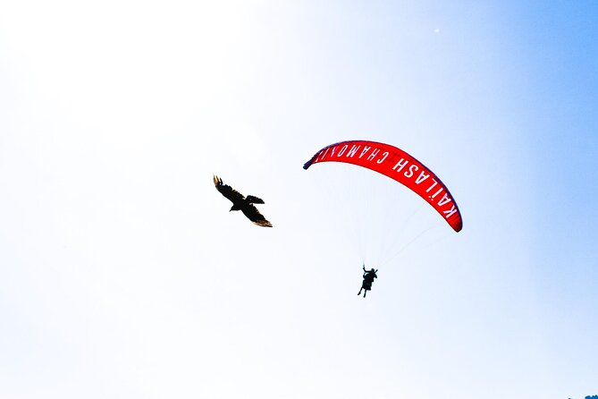 Two-seater paragliding flight in Chamonix - Planning the day around changing weather