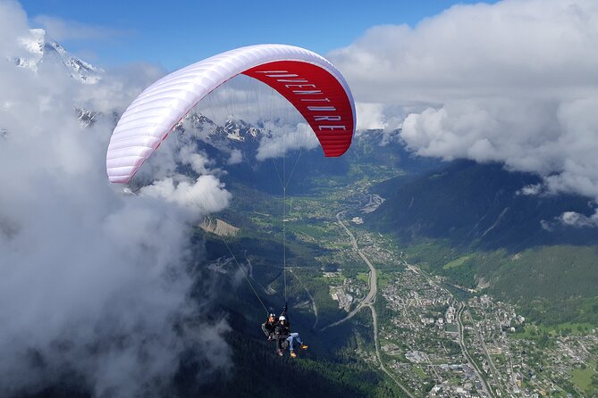 Two-seater paragliding flight in Chamonix - What happens during the 20-minute flight