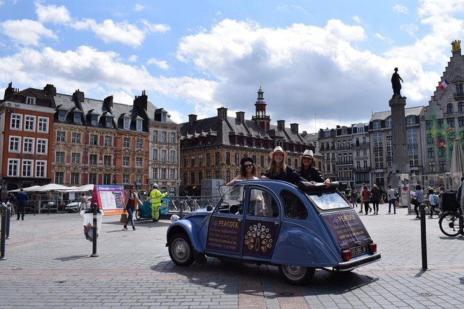 Unique Tour of Lille by Convertible 2CV - 1h00 - A private hour that gives you your bearings