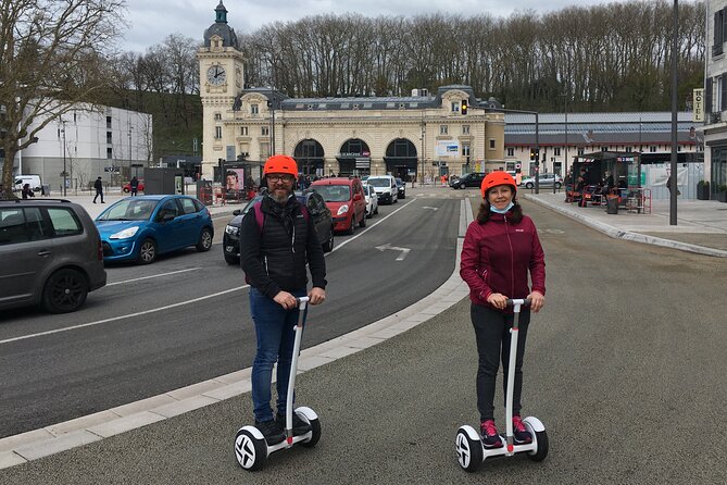 Unusual and ecological ride on a Segway and electric bike in Bayonne - Chemin de Mousserolles and Bayonne’s old gates
