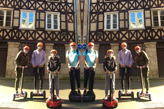 Unusual and ecological ride on a Segway and electric bike in Bayonne - Sainte-Marie Cathedral from a different angle