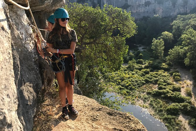 Via corda in Ardèche + big abseil - What to wear and carry